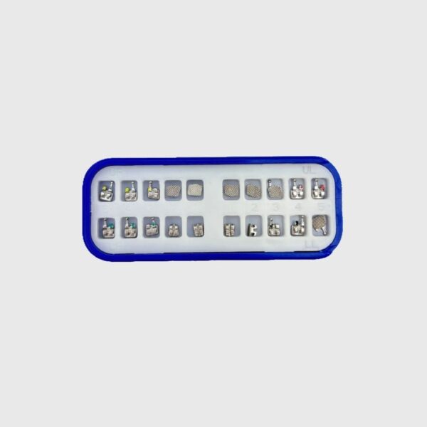 Soporte De Cerámica Dental Roth 022 Ranura 345 Ganchos Ortodoncia Clase Uno
