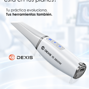 Escáner intraoral inalámbrico DEXIS IS 3800W para odontología digital